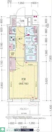 プレサンス太閤通ファシールの物件間取画像